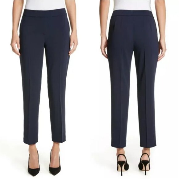 St. John Pants - St John Collection Straight Leg Ankle Pants